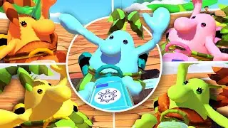 PIANTAS as PLAYABLE Mario Kart Characters!!