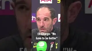 Cristian Stellini reaction to FA Charge