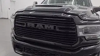 2024 Ram Ram 3500 Laramie Diamond Black Crystal Pearlcoat Used. walk around for sale in Fond Du Lac,