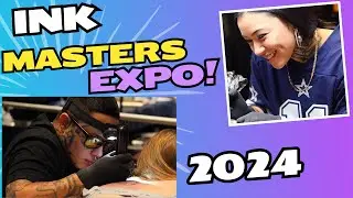 GETTING TATTOOED AT INK MASTERS TATTOO EXPO ARLINGTON TX 2024