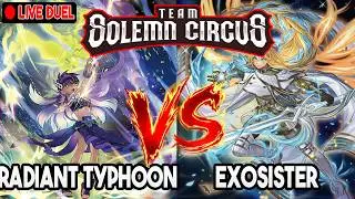 Матч между командами Radiant Typhoon и Exosister в рамках местного турнира Yu-Gi-Oh! | Прямая тра...
