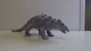 Blu-tack Dinosaur Sculpture - Ankylosaurus