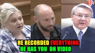 Ex Wife DESTROYED in Court After Judge Sees SHOCKING Video Evidence!