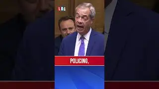 Nigel Farage jeered by Commons after 'two-tier policing' claim | LBC