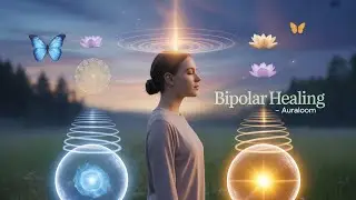 Bipolar Healing Sound Therapy | Mood Balance & Nervous System Calm | Aura Loom Manifestation