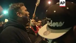Trump Supporters, Protestors Clash in Chicago