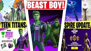 NEW Beast Boy Teen Titans SKIN! | FREE REWARDS & BIG Spire UPDATE! 16.40 Update Leaks & Female ORO!