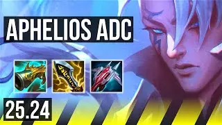 APHELIOS & Karma vs ASHE & Maokai (ADC) | Good KDA: 21/1/8, 64K damage | EUW Master | 25.24