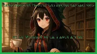 Radio Monster Hunter &eacute;pisode 27: MH et le dilemme de la Table &agrave; Th&eacute; (dlc microtransactions)