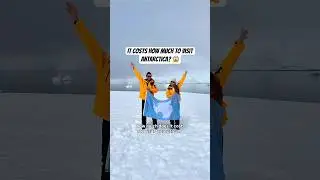 How much does it cost to visit Antarctica? #travel #antarctica