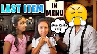 Eating Only LAST ITEM On The Menu For 24 Hours 🥲 ||| Ye Kya Khana Phas Gaya Yar 😶😅 😢
