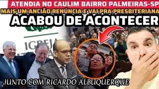CCB-RENUNCIA! ANCIÃO NOURI DO BAIRRO PALMEIRAS-SP, O POVO QUER JESUS CRISTO. #ccb #hinosccb 