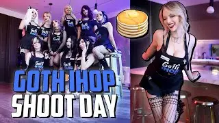 Goth iHop Photoshoot Vlog 🖤 Danielle DeNicola