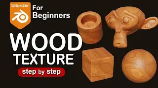 Quick & Simple Wood Material in Blender | Step-by-Step Texture Guide #blender #tutorial #polyeevee