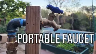 How to Build a Portable Garden Hose Faucet Extension