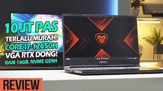 Axioo Pongo 725: недорогой игровой ноутбук за 10 миллионов рупий с процессором Core i7 и видеокар...