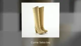 Cizme de vara cu toc inalt