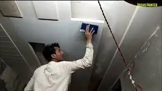 How to putty on false ceiling | False ceiling putty kaise kare