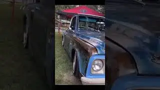 1968 Chevy C10 lowrider.  Awesome patina Beautiful truck #chevy #chevytruck #slammed #patina