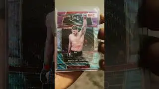 Card of the day 6/17/25 2022 Select UFC Michael Bisping purple silver green wave
