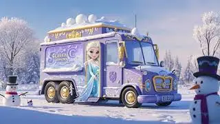 Elsa&rsquo;s Ice Animal Care Truck 4 | Caring Animals Kids Song ❄️🐾