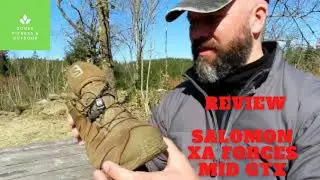 Review Salomon XA Forces Mid GTX, 6 months of use #outdoorgearreview #salomonforces #tacticalboots
