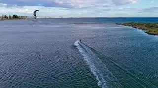 &ldquo;Ride the Wind: Shoalwater Kitesurfing from Above&rdquo; #rockingham #kitesurfing #australia #perth 