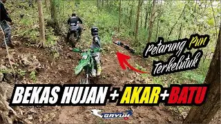 PETARUNGNYA SAMPAI TERKAPAR II BAKSOS TRAIL COMPAS BANDUNGREJO BANYU MENENG