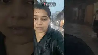 😱Heavy Raining at Nadiad on Navratri‼️#viral #trending #nadiad #news #new #rain #heavyrain #flood