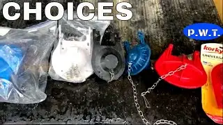 HOW TO CHOOSE THE CORRECT FLAPPER FOR YOUR TOILET