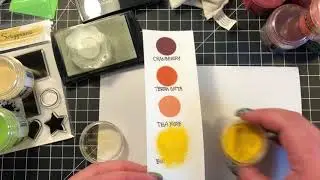 Ranger Embossing Powders - Swatches and GIVEAWAY (CLOSED)