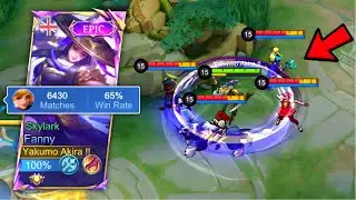 TUTORIAL: HOW TO PLAY AGGRESSIVE HYPER CARRY FANNY IN SOLO RANK GAME!