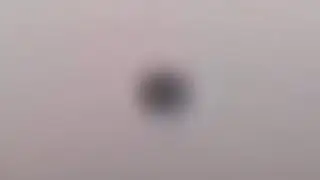 Zoomed screen recording. February 1st 2026 0650 UFO/UAP ascending sphere