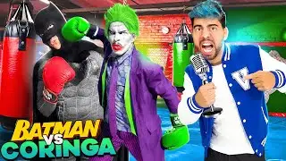 O BATMAN E O CORINGA LUTARAM BOXE PARA SABER QUEM É O MAIS FORTE !! EMOCIONANTE!!