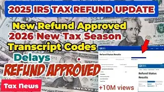 🚨 Обновление информации о возврате налогов от IRS за 2025 год: новые суммы возврата, подготовка к...