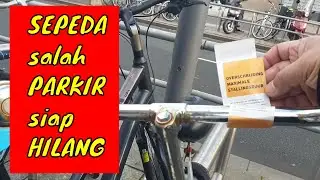 DI BELANDA, SEPEDA BISA HILANG BEGITU SAJA KALAU TIDAK WASPADA
