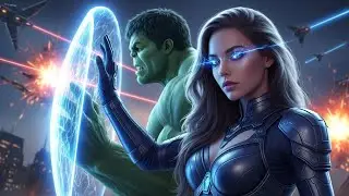  🌌 Alien Attack On Earth | Hulk ny Kya Kiya |😱 #ai  #hulk  #hulkbuster 