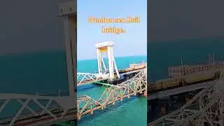 Pamban Railway bridge  #rameshwaram #Pamban #sea #railway #tamilnadu #tourism #2026