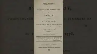 Reflections on Formation & Distribution of Wealth - Anne Robert Jacques Turgot | Full Audiobook 📚