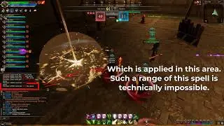 XARON is cheater. Such a range of this spell is technically impossible.