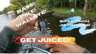 Jig Trailers that Pike and Walleye can't destroy!