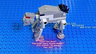 First Order Heavy Assault Walker&trade; - LEGO Star Wars&trade; #lego #legobuild #legostarwars