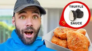 McDonald's Truffle Sauce and Spicy Nuggets
