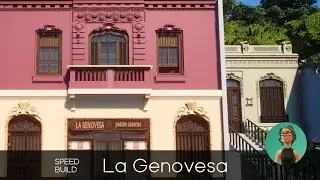 Planet Zoo Speed Build | La Genovesa | Spanish Colonial Pasta Shop