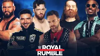 WWE 2K25 Universe Mode: Men's Royal Rumble