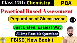 Chemistry Practical Based Assessment | Chemistry PBA 2026 | Preparation of Glucosazone |
