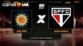 🔴 SÃO JOSÉ BASKETBALL X SÃO PAULO AO VIVO NO NBB CAIXA! ASSISTA AO JOGO COMPLETO