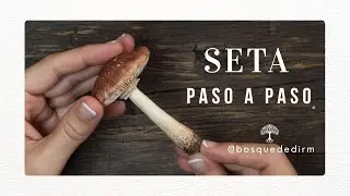 Cómo hacer una SETA en Porcelana Fría 🍄 (Paso a Paso)