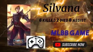 Silvana 6 killed in rank with special skin mlbb
