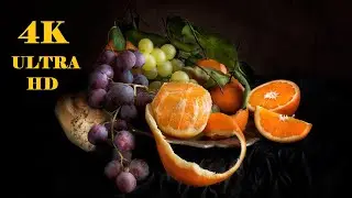 4K ULTRA HD CLOSE UP FRUITS VEGETABLES